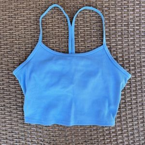 ALOsoft ribbed crop calm tank